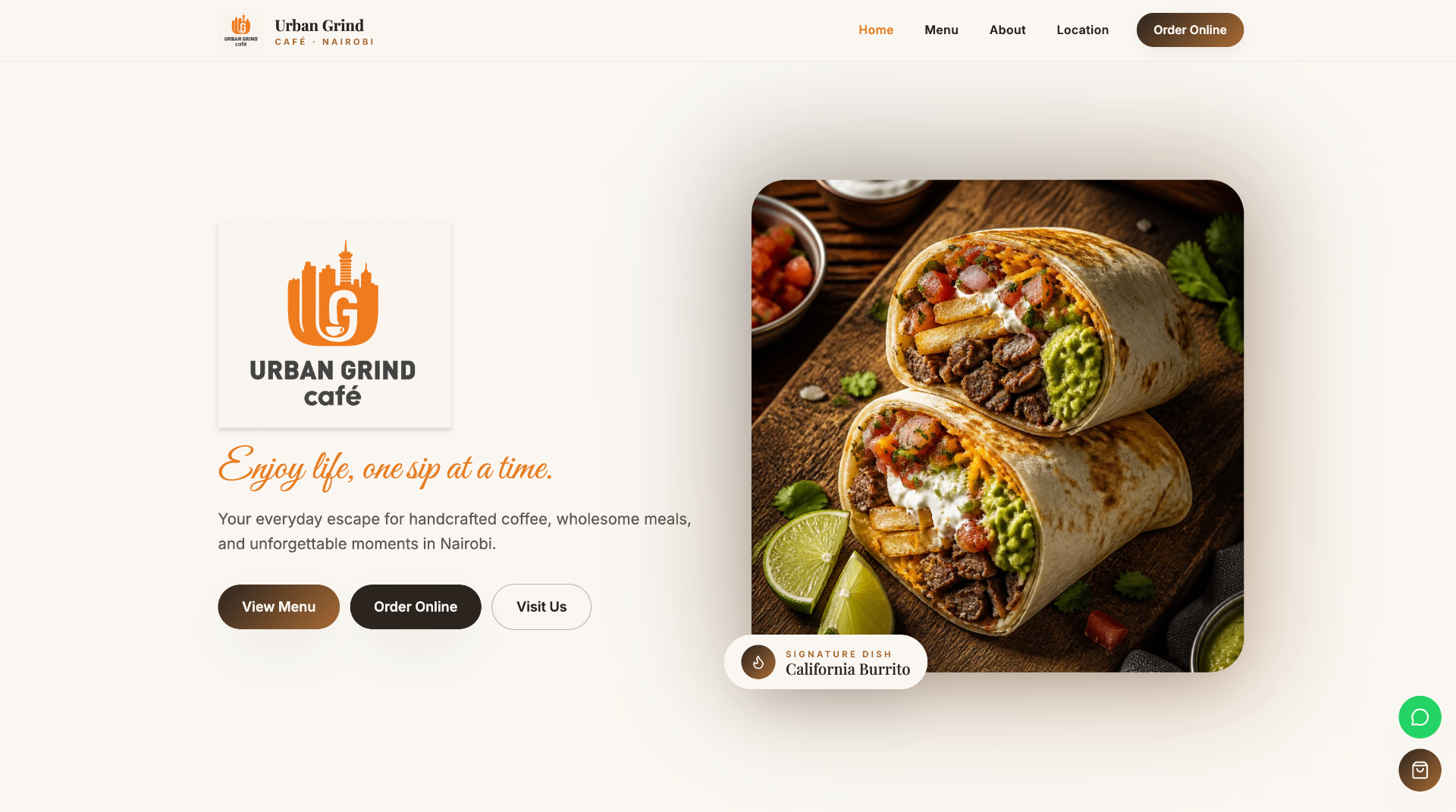 Urban Grind Cafe